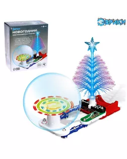 Электронный конструктор «Новогодний электронный конструктор», 9 деталей арт. СМЛ-184274-1-СМЛ0006900986