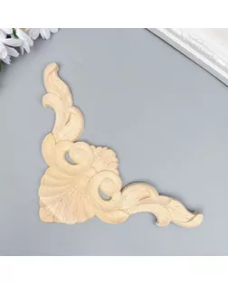 Заготовка для росписи дерево "Декоративный элемент - Уголок" JH19 15х15 см арт. СМЛ-166631-1-СМЛ0006903846