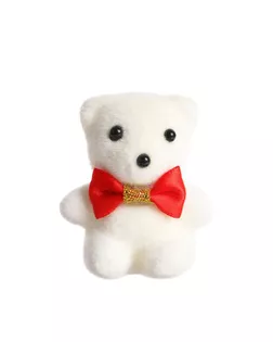Игрушка «Мишка с бантом», 5 см, цвета МИКС арт. СМЛ-159341-1-СМЛ0006911684