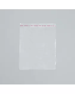 Пакет БОПП с клеевым клапаном 14 х 14/4 см, 25 мкм арт. СМЛ-197084-1-СМЛ0006912438