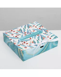 Складная коробка подарочная «Волшебство», 16.5 × 12.5 × 5 см арт. СМЛ-163783-2-СМЛ0006919090