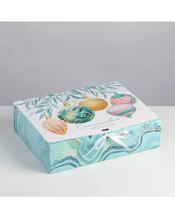 Складная коробка подарочная «Волшебство», 16.5 × 12.5 × 5 см арт. СМЛ-163783-3-СМЛ0006919091