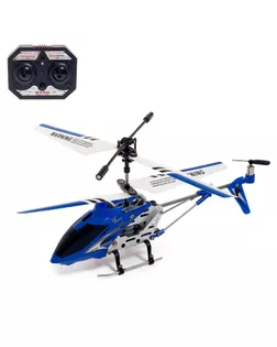 Вертолет радиоуправляемый SKY с гироскопом, цвет синий арт. СМЛ-150576-1-СМЛ0006926274