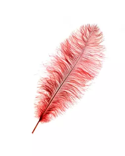 Перо для декора, длина от 45 до 50 см, цвет пудрово-фиолетовый арт. СМЛ-165090-1-СМЛ0006940027