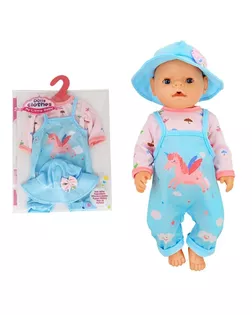 Одежда для пупса "Пегас" комбензон, кофта, панама арт. СМЛ-191143-1-СМЛ0006961644