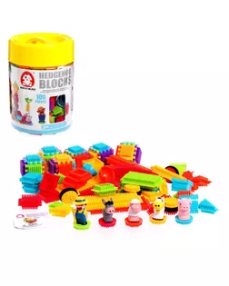 Конструктор игольчатый BRISTLES "Веселая ферама", 100 деталей арт. СМЛ-218335-1-СМЛ0006987813