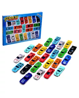 Набор машин «Супергонщик», 25 штук арт. СМЛ-190846-1-СМЛ0006989370
