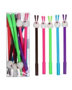 Ручка гелевая-прикол МИКС Зайка арт. СМЛ-156301-1-СМЛ0007012339