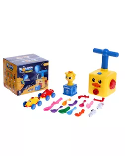 Набор машинок на воздушном шаре Balloon Car, со станцией запуска арт. СМЛ-196527-1-СМЛ0007069572