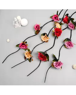 Декор тинги "Роза Индиголетта" 150 см, микс арт. СМЛ-183308-1-СМЛ0007081214