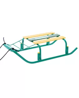 Санки "Ветерок 7", цвет зеленый В7/З2 арт. СМЛ-167313-1-СМЛ0007082428