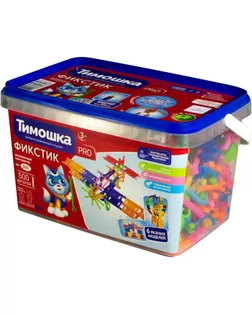 Конструктор «ФикСтик», 500 деталей арт. СМЛ-157910-1-СМЛ0007088880