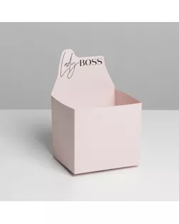 Коробки для мини букетов «LADY BOSS», 12 × 20 × 10 см арт. СМЛ-193767-1-СМЛ0007120201