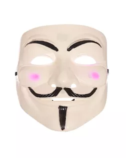Карнавальная маска "Гай Фокс" арт. СМЛ-189414-1-СМЛ0007124173
