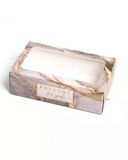 Коробка складная Present, 18 х 10,5 х 5,5 см арт. СМЛ-167594-1-СМЛ0007126472