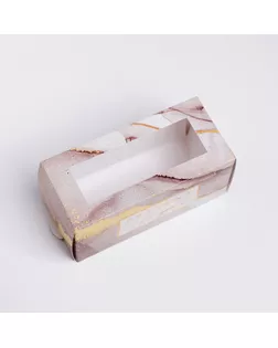 Коробка для макарун Present,12 ×5.5 × 5.5 см арт. СМЛ-192089-1-СМЛ0007126639