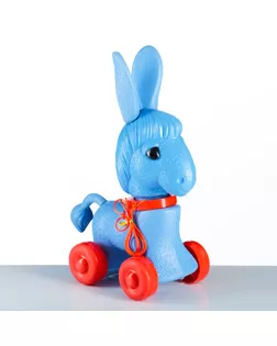 Игрушка пластмассовая Каталка Ослик 23*16*39см арт. СМЛ-199029-1-СМЛ0007143136