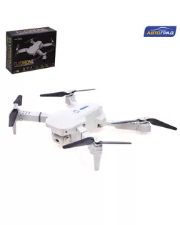Квадрокоптер на радиоуправлении FLYDRONE, камера 1080P, барометр, Wi-Fi, 2 акб, цвет серый арт. СМЛ-228106-1-СМЛ0007148997