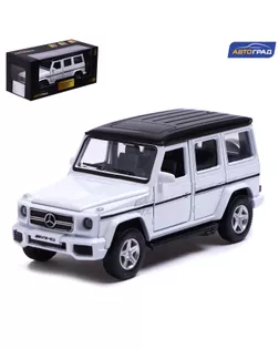Машина металлическая MERCEDES-BENZ G63 AMG, 1:32, инерция, цвет белый арт. СМЛ-218271-1-СМЛ0007152968