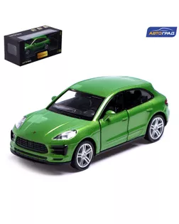 Машина металлическая PORSCHE MACAN S,1:32, инерция, цвет зеленый арт. СМЛ-218274-1-СМЛ0007152971