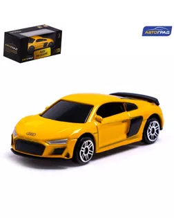 Машина металлическая AUDI R8 COUPE, 1:64, цвет жёлтый арт. СМЛ-218285-1-СМЛ0007152982