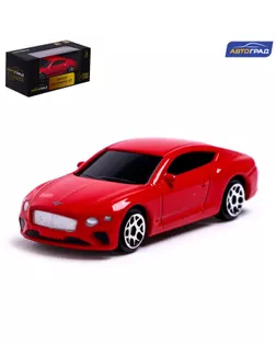 Машина металлическая BENTLEY CONTINENTAL GT, 1:64, цвет красный арт. СМЛ-218287-1-СМЛ0007152984