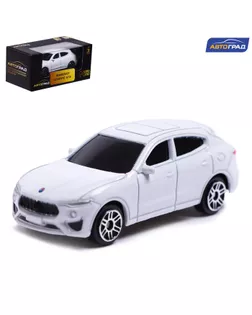 Машина металлическая MASERATI LEVANTE GTS, 1:64, цвет белый арт. СМЛ-218305-1-СМЛ0007153002