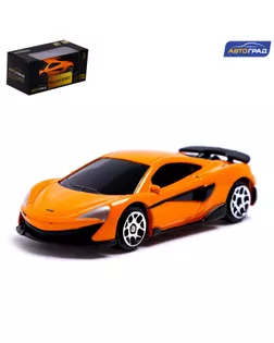 Машина металлическая McLaren 600LT, 1:64, цвет жёлтый арт. СМЛ-218306-1-СМЛ0007153003