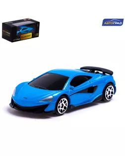 Машина металлическая McLaren 600LT, 1:64, цвет синий арт. СМЛ-218307-1-СМЛ0007153004