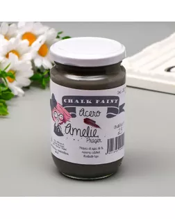 Меловая краска AMELIE  сталь, 280 мл арт. СМЛ-209980-1-СМЛ0007188282