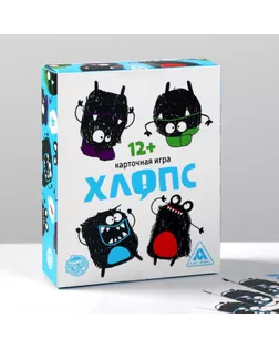 Настольная быстрая игра «Хлопс», на внимание и реакцию арт. СМЛ-102201-1-СМЛ0000730626