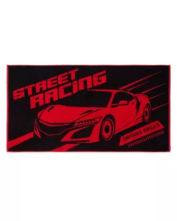 Полотенце махровое Этель Street racing, 70х130 см, 100% хлопок, 420гр/м2 арт. СМЛ-202906-1-СМЛ0007313844