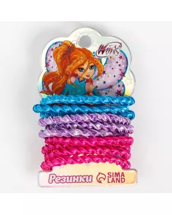 Резинки для волос блестящие "Блум", 10 шт, WINX арт. СМЛ-215900-1-СМЛ0007314093