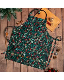 Купить Наборы для кухни Фартук  "Этель" Winter berry 60х70см, 100%хл, саржа 190 г/м2 арт. СМЛ-189830-1-СМЛ0007321852 оптом в Липецке
