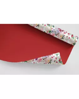 Бумага упаковочная  глянцевая двусторонняя "Букет", 100 х 70 см арт. СМЛ-231164-1-СМЛ0007334831