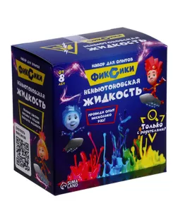 Набор для опытов «Неньютоновская жидкость» Фиксики арт. СМЛ-213565-1-СМЛ0007338764