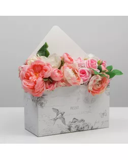 Коробка-письмо «Шебби», 25 × 33 × 10 см арт. СМЛ-225157-1-СМЛ0007405512