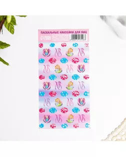 Пасхальные наклейки для яиц «Ангелочки», 7,3 х 13 см арт. СМЛ-211534-1-СМЛ0007413126