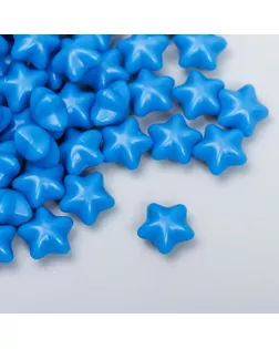 Сургуч в гранулах в пакете "Звёздочки" синий матовый 55 гр 12х8 см арт. СМЛ-224534-1-СМЛ0007432108