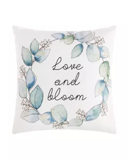 Купить Подушка Этель "Love and bloom" 40х40 см, 100% п/э арт. СМЛ-198749-1-СМЛ0007516083 оптом в Казахстане