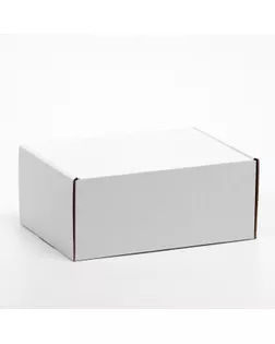 Коробка самосборная, белая, 23 х 17 х 10 см, арт. СМЛ-215746-1-СМЛ0007620642