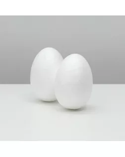Яйцо из пенопласта - заготовка, 9 см арт. СМЛ-263577-1-СМЛ0007621430