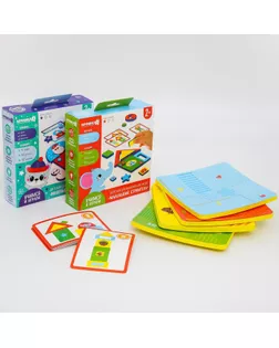 Детский развивающий игровой набор "Собери картинку" EVA+карточки, цвет МИКС арт. СМЛ-223528-1-СМЛ0007664695