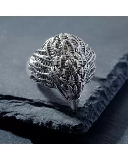 Кольцо "Перстень" сокол, цвет чернёное серебро, безразмерное арт. СМЛ-218733-1-СМЛ0007664813