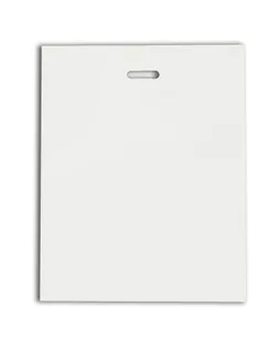 Пакет полиэтиленовый с вырубной ручкой, белый 40-50 См, 60 мкм арт. СМЛ-253730-1-СМЛ0007819147