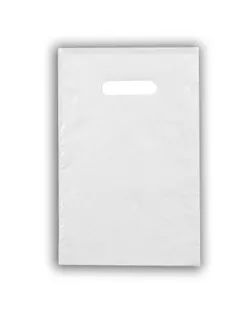 Пакет полиэтиленовый с вырубной ручкой, Белый 20-30 См, 30 мкм арт. СМЛ-248054-1-СМЛ0007819177