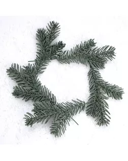 Декор «Веточка ели», набор 5 шт., размер 1 шт. — 22 × 9 × 2 см арт. СМЛ-248208-1-СМЛ0007830112