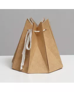 Аквабокс, крафт, 16 х 16 см арт. СМЛ-248458-1-СМЛ0007868198