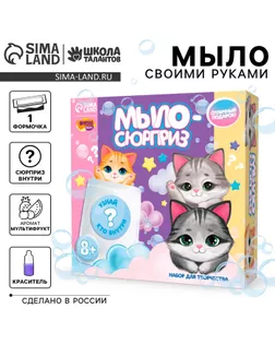 Мыло своими руками «Чудо-сюрприз», набор для мыловарения арт. СМЛ-275336-1-СМЛ0007878188