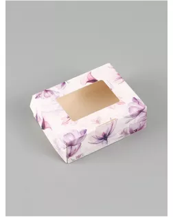 Коробка подарочная складная «Помни, ты прекрасна», 10×8×3.5 см, с окном арт. СМЛ-284162-1-СМЛ0010960463